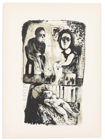 Cuevas, José Luis (1934-2017) Recollections of Childhood: Twelve Original Lithographs.